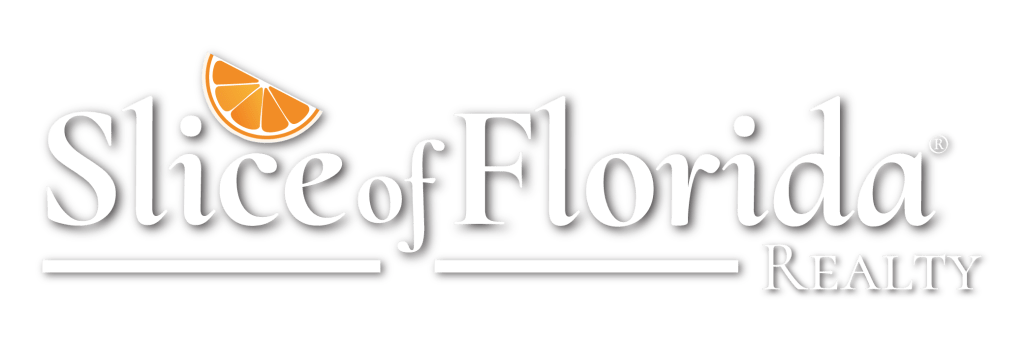 Logo of Slice of Florida Realty featuring the text 'Slice of Florida' with an orange slice graphic.